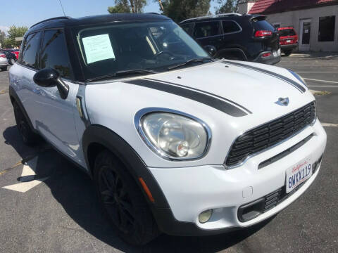 2012 MINI Cooper Countryman for sale at F & A Car Sales Inc in Ontario CA