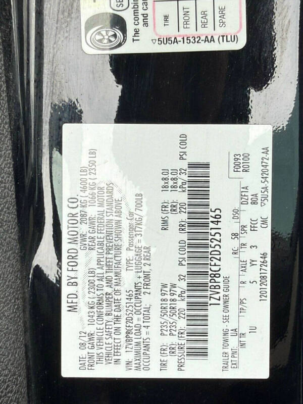 2013 Ford Mustang