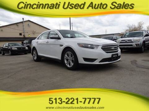2014 Ford Taurus for sale at Cincinnati Used Auto Sales in Cincinnati OH