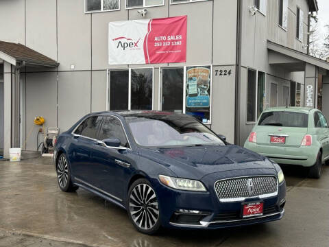 2018 Lincoln Continental for sale at Apex Motors Tacoma in Tacoma WA