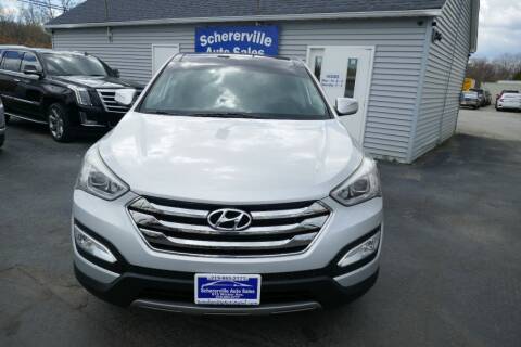 2013 Hyundai Santa Fe Sport for sale at SCHERERVILLE AUTO SALES in Schererville IN