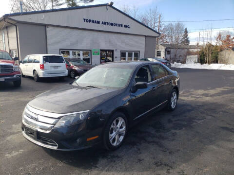 2012 Ford Fusion for sale at Topham Automotive Inc. in Middleboro MA