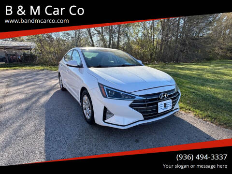 2019 Hyundai Elantra for sale at B & M Car Co in Conroe TX