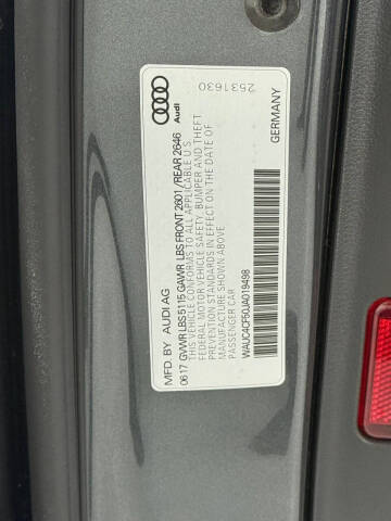 2018 Audi S5 Sportback 3.0T quattro Prestige