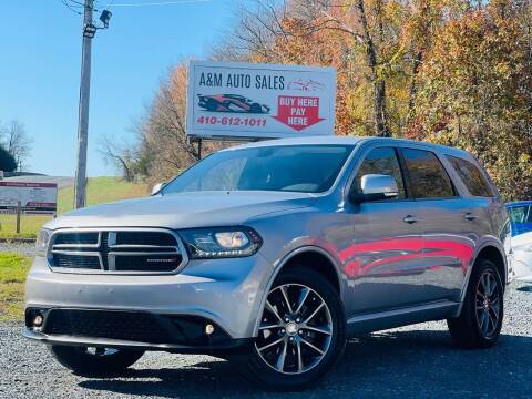 2018 Dodge Durango for sale at A&M Auto Sales in Edgewood MD