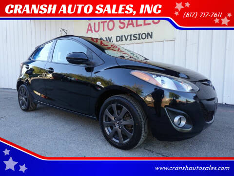 2014 Mazda MAZDA2 for sale at CRANSH AUTO SALES, INC in Arlington TX