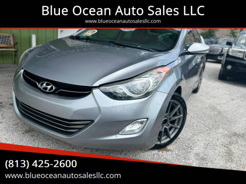 2013 Hyundai Elantra for sale at Blue Ocean Auto Sales LLC in Tampa FL