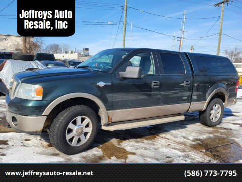 2006 Ford F-150 for sale at Jeffreys Auto Resale, Inc in Clinton Township MI