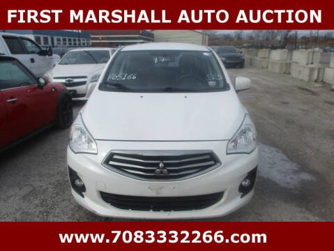 2017 Mitsubishi Mirage G4 for sale at First Marshall Auto Auction in Harvey IL
