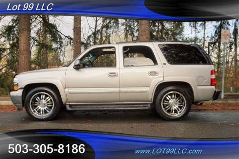 2006 Chevrolet Tahoe for sale at LOT 99 LLC in Milwaukie OR