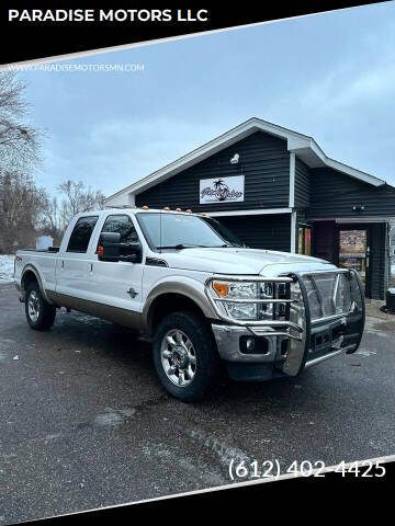 2011 Ford F-250 Super Duty for sale at PARADISE MOTORS LLC in Cambridge MN