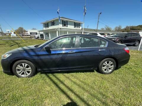 2014 Honda Accord for sale at Greenville Motor Company in Greenville NC