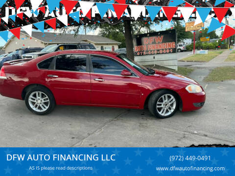 2008 Chevrolet Impala for sale at Bad Credit Call Fadi in Dallas TX