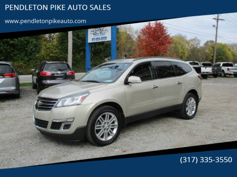 2015 Chevrolet Traverse for sale at PENDLETON PIKE AUTO SALES in Ingalls IN