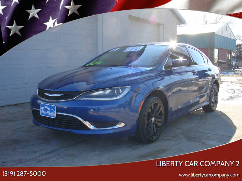 2015 Chrysler 200 for sale at Liberty Car Company - II in Waterloo IA