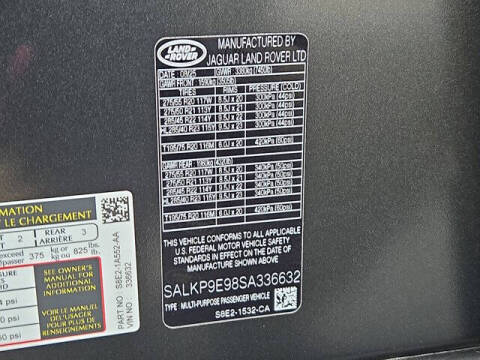 2025 Land Rover Range Rover P530 SE