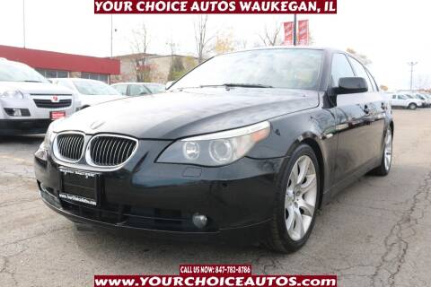 2007 BMW 5 Series for sale at Your Choice Autos - Waukegan in Waukegan IL