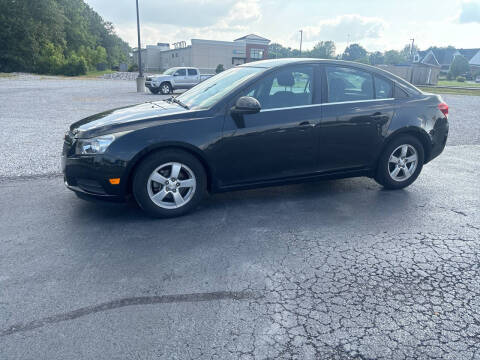 2014 Chevrolet Cruze for sale at McCully's Automotive - Under $10,000 in Benton KY