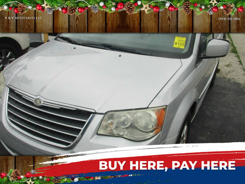 2009 Chrysler Town and Country for sale at K & V AUTO SALES LLC in Hollywood FL