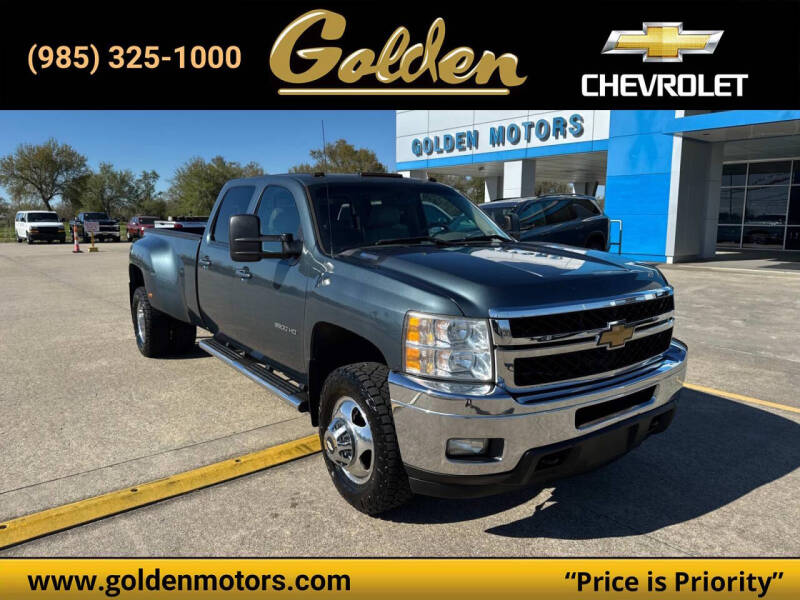 2014 Chevrolet Silverado 3500HD for sale at GOLDEN MOTORS in Cut Off LA
