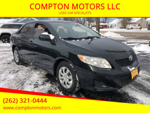 2009 Toyota Corolla for sale at COMPTON MOTORS LLC in Sturtevant WI
