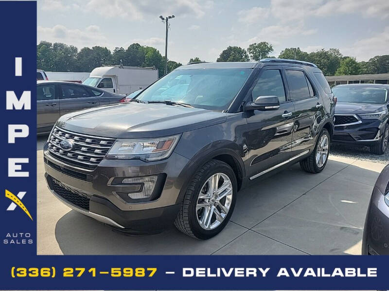 2017 Ford Explorer for sale at Impex Auto Sales in Greensboro NC