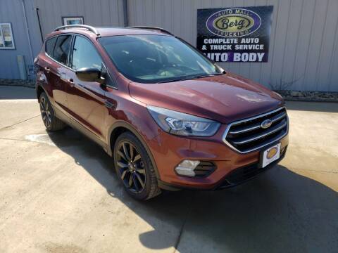 2018 Ford Escape for sale at BERG AUTO MALL & TRUCKING INC in Beresford SD