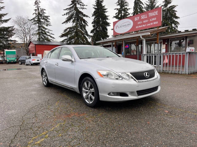 2008 Lexus GS 350 for sale at PLATINUM AUTO SALES INC in Lacey, WA