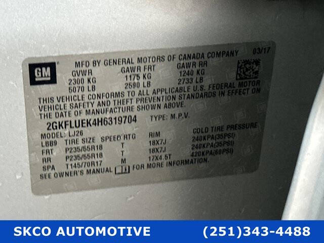 2017 GMC Terrain SLT