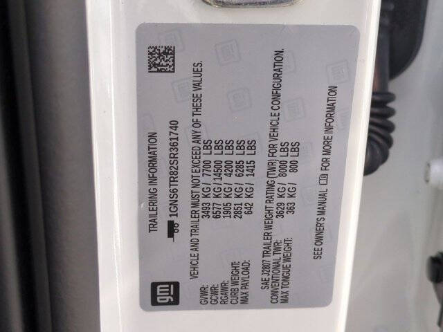 2025 Chevrolet Tahoe High Country