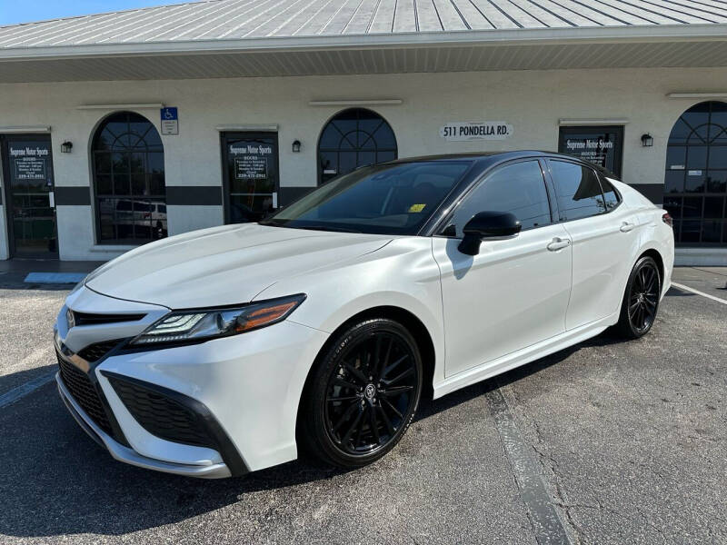 2021 Toyota Camry for sale at Supreme Motor Sports in North Fort Myers FL