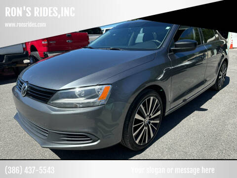 2014 Volkswagen Jetta for sale at RON'S RIDES,INC in Bunnell FL