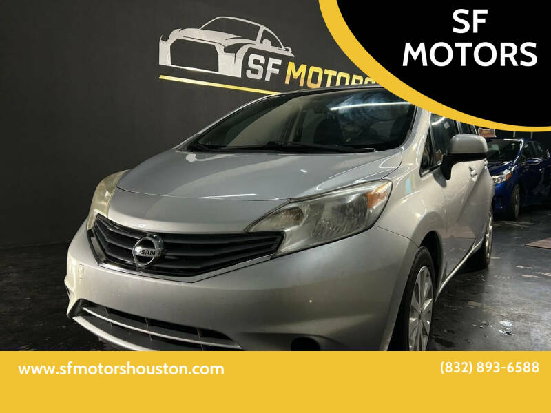 2014 Nissan Versa Note for sale at SF MOTORS in Houston TX