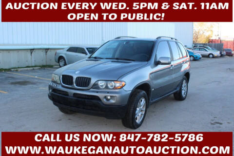 2004 BMW X5 for sale at Waukegan Auto Auction in Waukegan IL