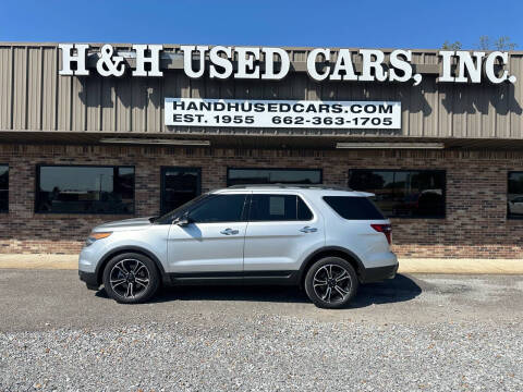 2014 Ford Explorer for sale at H & H USED CARS, INC in Tunica MS