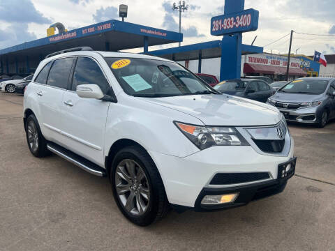 2012 Acura MDX for sale at Auto Selection of Houston in Houston TX