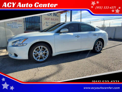 2014 Nissan Maxima for sale at ACY Auto Center in El Paso TX