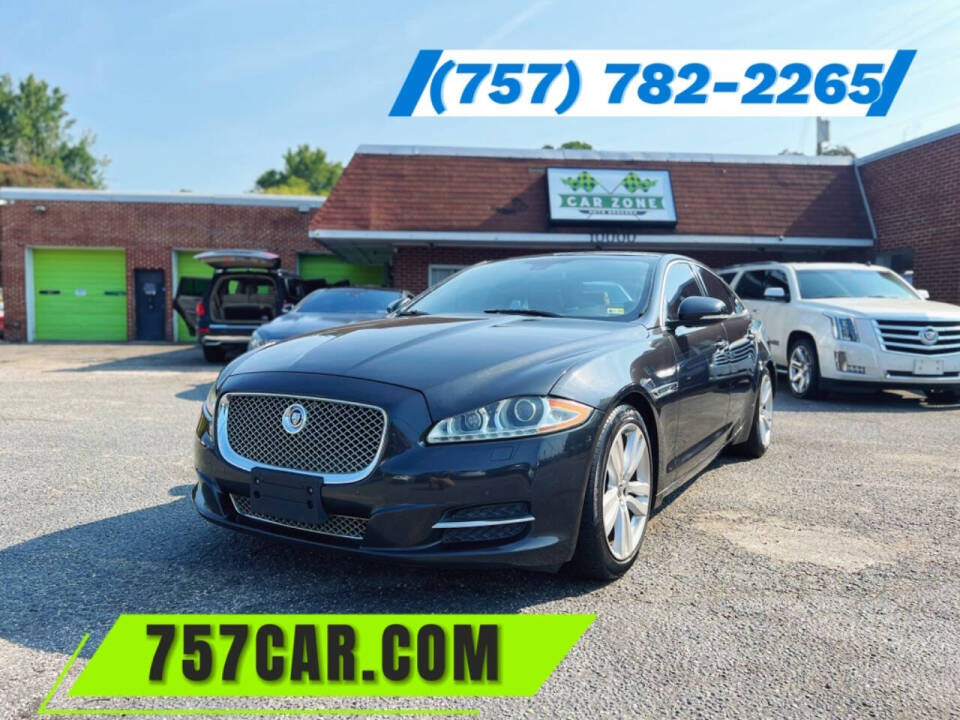 2012 Jaguar XJ for sale at CarZone & Auto Brokers in Newport News, VA