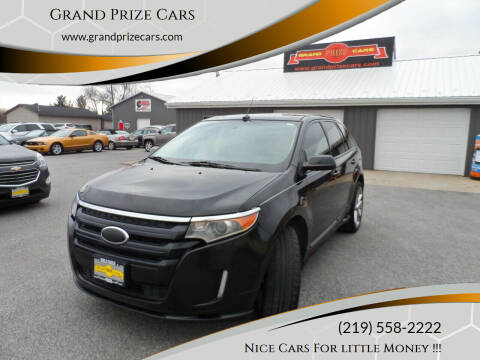 2014 Ford Edge for sale at Grand Prize Cars in Cedar Lake IN