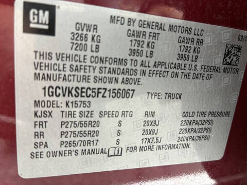2015 Chevrolet Silverado 1500