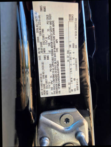 2018 Ford Escape SE