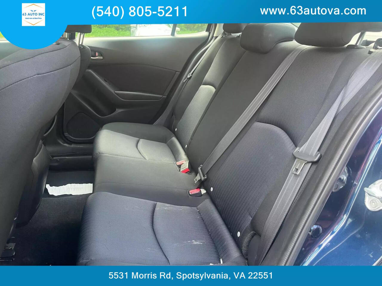 2015 Mazda Mazda3 for sale at 63 Auto Inc in Spotsylvania, VA