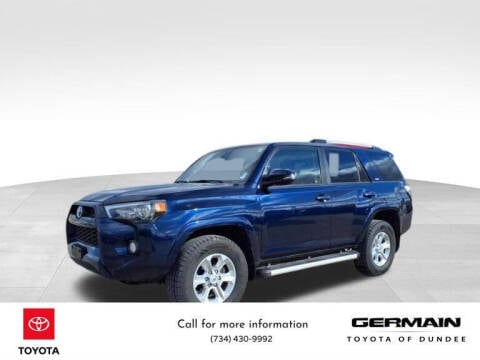 2019 Toyota 4Runner for sale at Germain Toyota of Dundee in Dundee MI