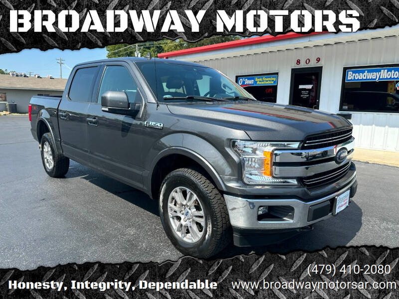 2020 Ford F-150 for sale at BROADWAY MOTORS in Van Buren AR