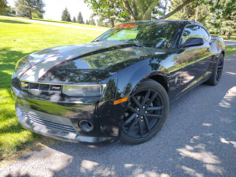 2014 Chevrolet Camaro for sale at BELOW BOOK AUTO SALES in Idaho Falls ID