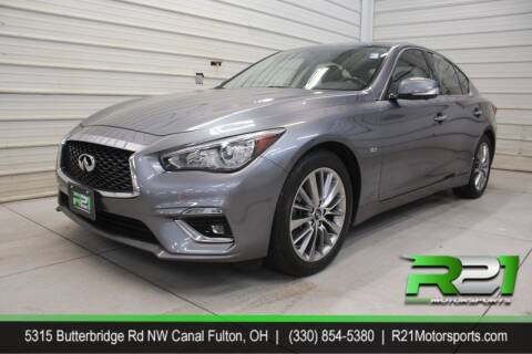 2018 Infiniti Q50 for sale at Route 21 Auto Sales in Canal Fulton OH