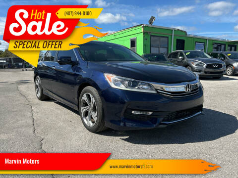2016 Honda Accord for sale at Marvin Motors in Kissimmee FL
