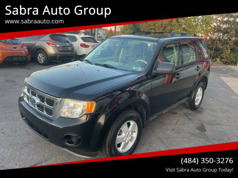 2010 Ford Escape for sale at Sabra Auto Group in Whitehall PA