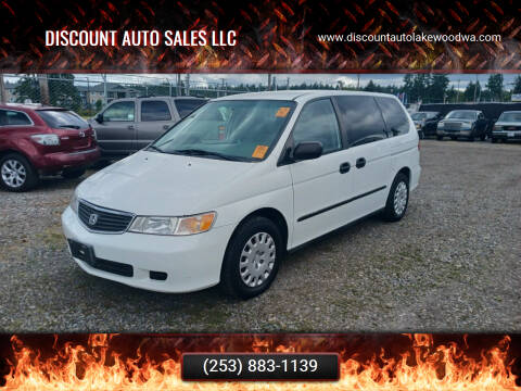 2000 Honda Odyssey for sale at DISCOUNT AUTO SALES LLC in Spanaway WA