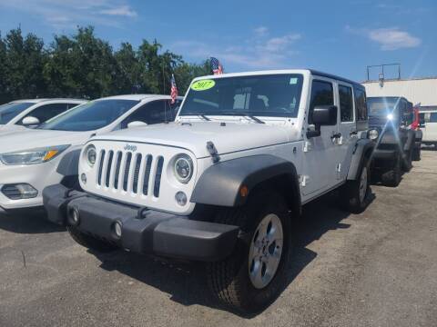 2017 Jeep Wrangler Unlimited for sale at Bargain Auto Sales in West Palm Beach FL